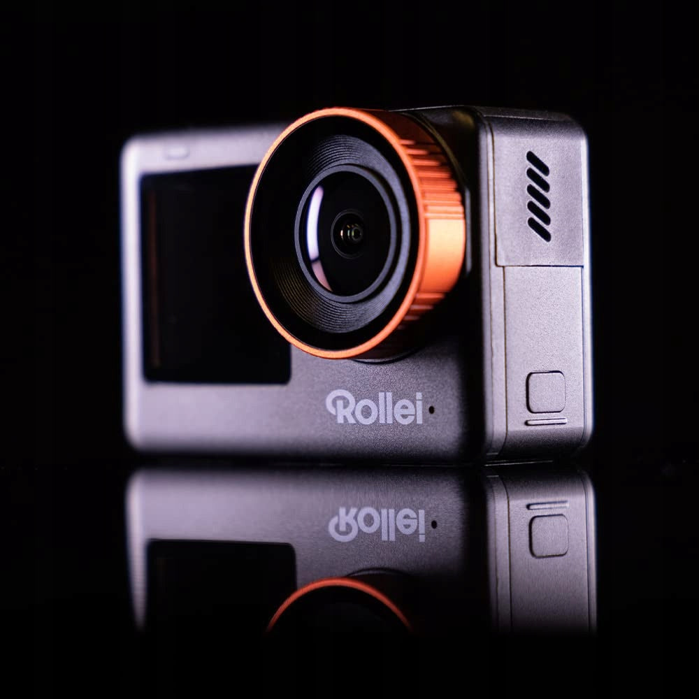 ROLLEI Sports Camera 4K 60FPS Waterproof 5m Without Enclosure 30m With Enclosure