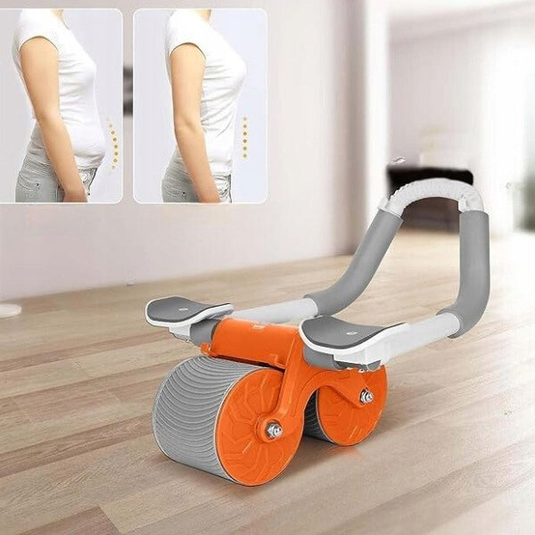 ROLLER ABDOMINAL MUSCLE TRAINER WITH KICKSTAND FITNESS WHEEL +MAT Manufacturer code 6SP0240OG12