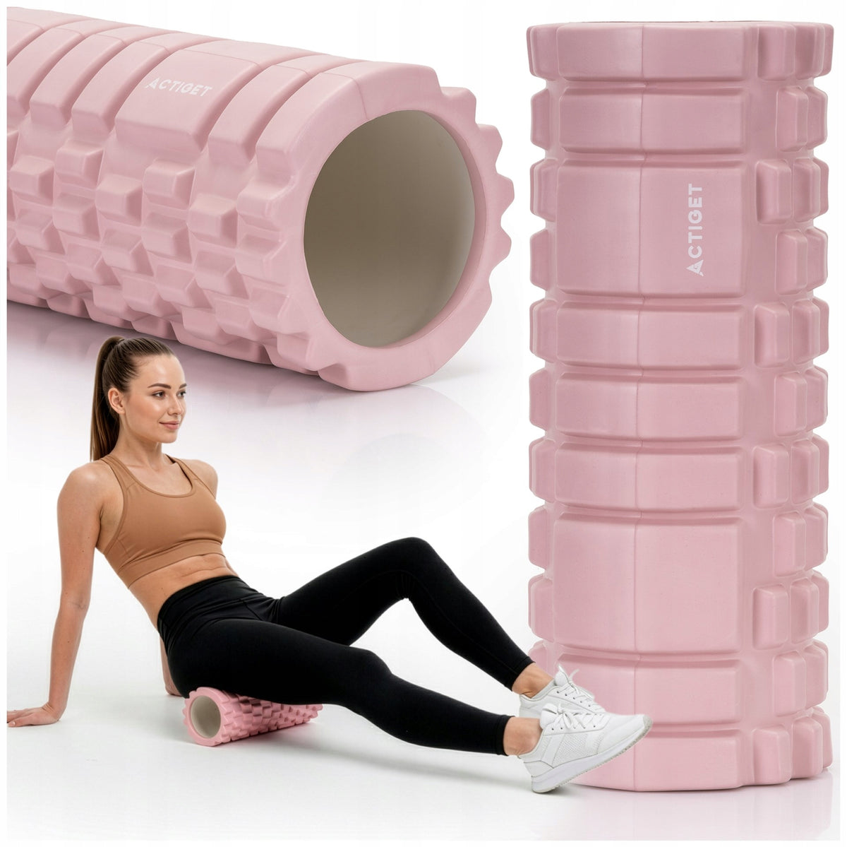 ROLLER BACK LEG MASSAGER CROSSFIT FOAM MASSAGER WITH PROJECTIONS