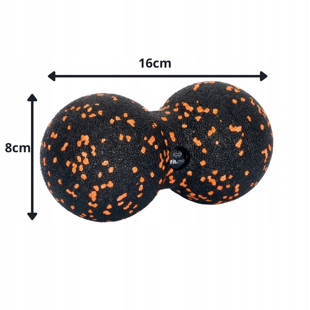 ROLLER BALL DOUBLE DUOBALL FOR MASSAGE RELAXING HARD EPP IN CARTON Manufacturer code FM264