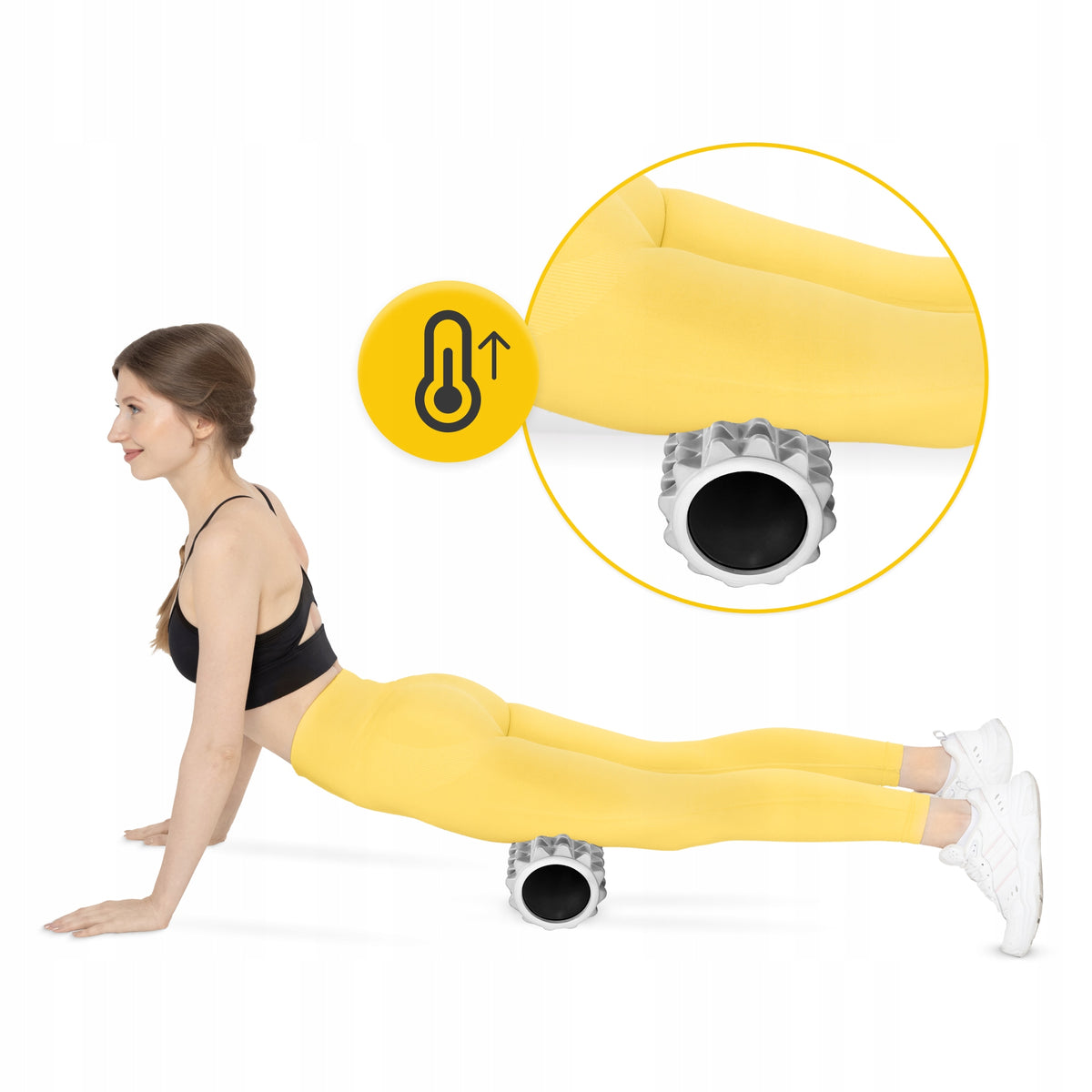 ROLLER BODY MASSAGE ROLLER MASSAGER WITH PROJECTIONS FOR ROLLING CROSSFIT 33 EAN (GTIN) 5907739314369
