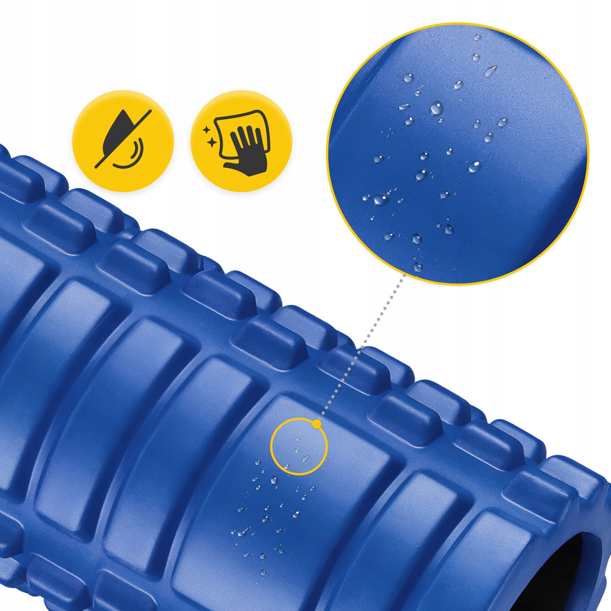 ROLLER BODY MASSAGE ROLLER MASSAGER WITH PROJECTIONS FOR ROLLING CROSSFIT EAN (GTIN) 5907739310552