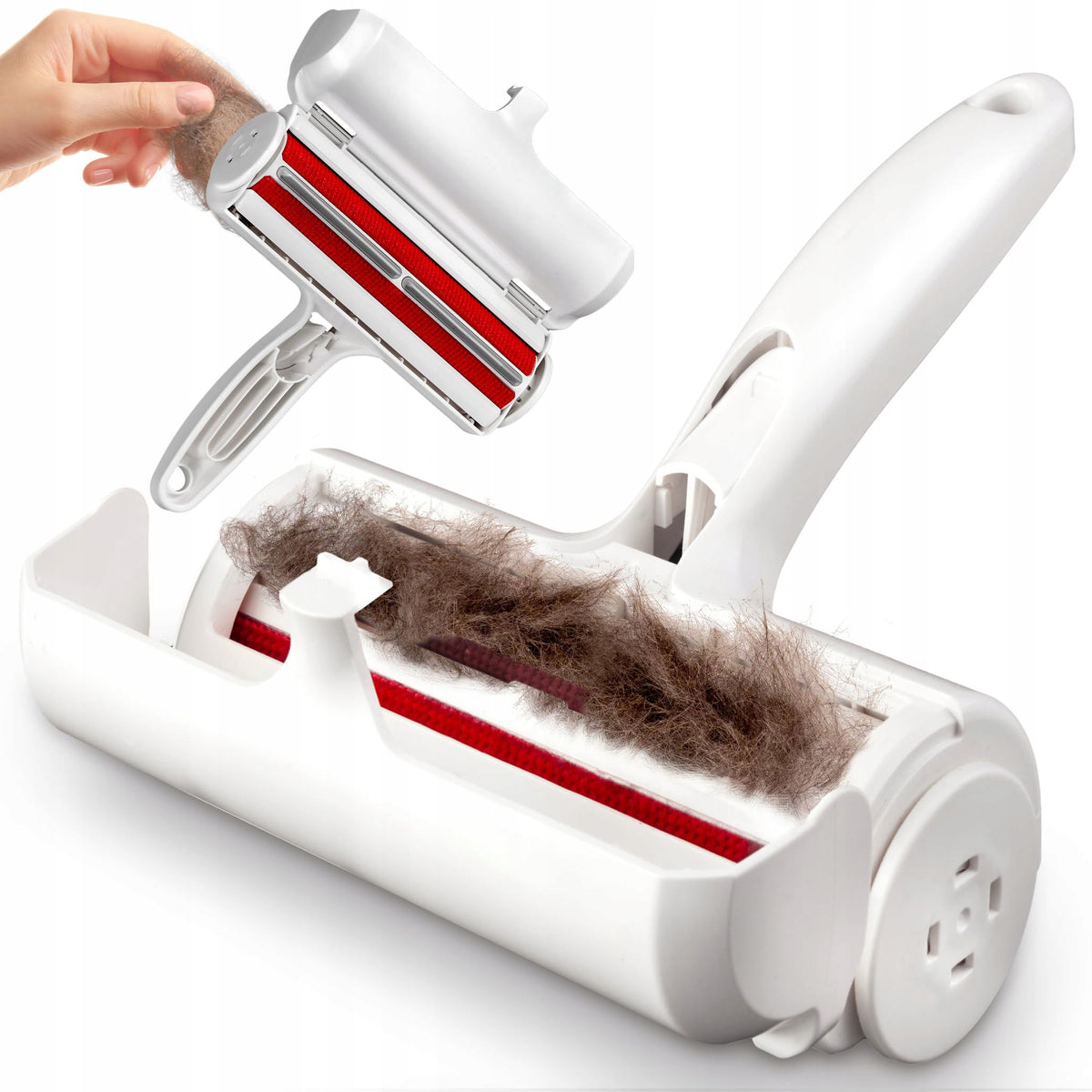 ROLLER BRUSH CLEANING REMOVAL HAIR COLLECTION HANDLE Manufacturer code SZCZOTKA