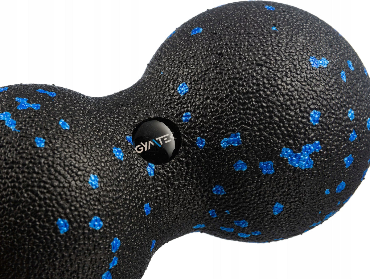 ROLLER DOUBLE BALL FOR LACROSSE DUOBALL MASSAGE 8CM GYMTEK Brand Gymtek