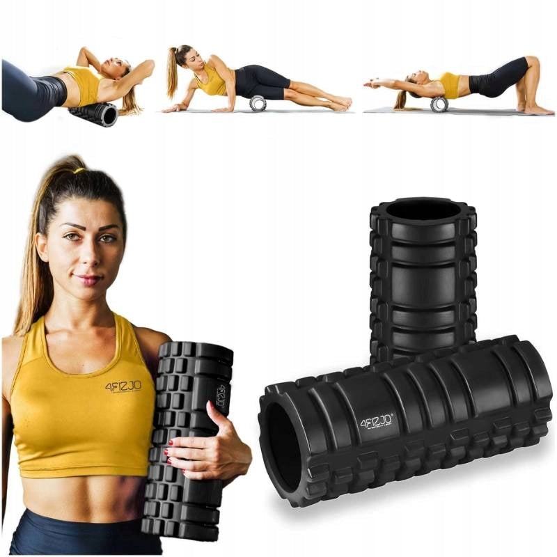 ROLLER EXERCISE MASSAGE ROLLER with spikes EVA 33 cm