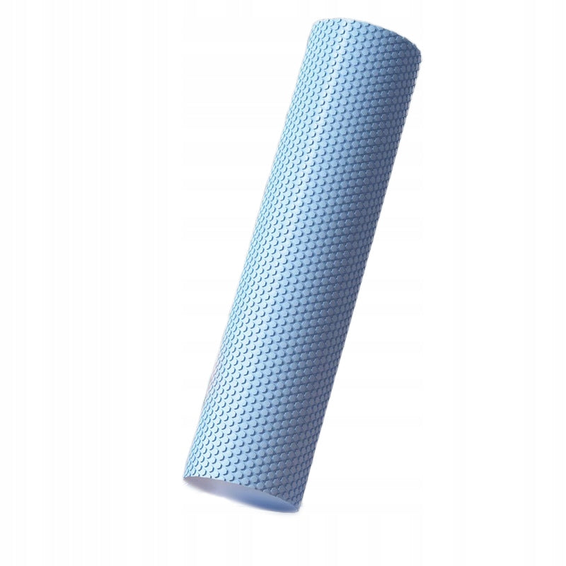 ROLLER FOR BACK MASSAGE OF THE BODY OF THE FEET WITH STUDS FITNESS 60 cm BLUE Packaging status original