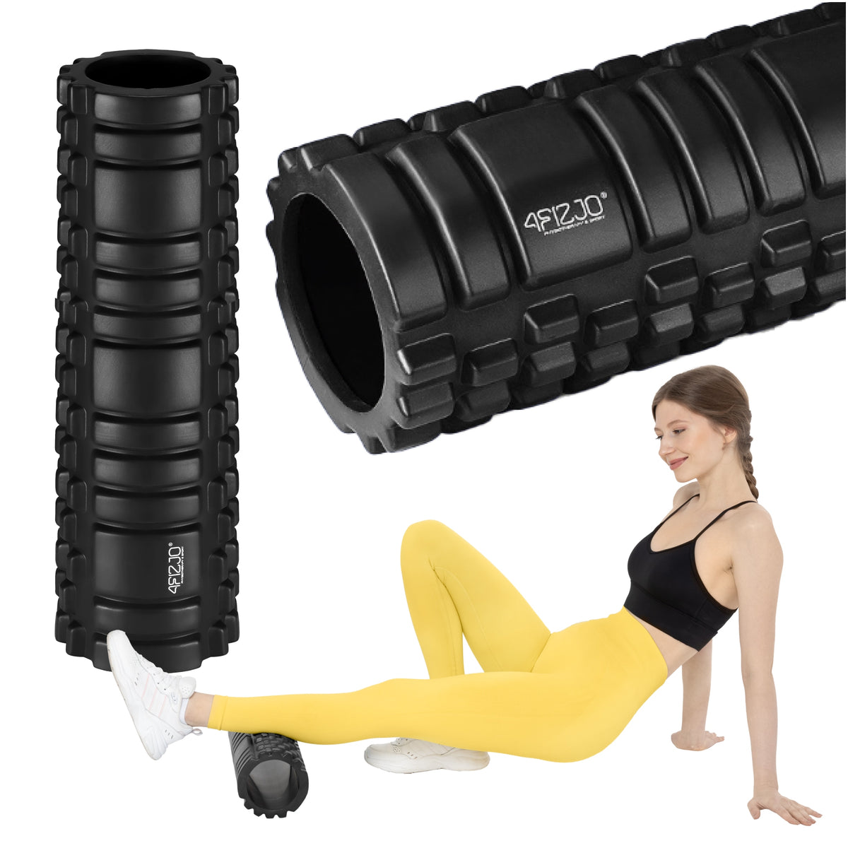 ROLLER FOR BACK ROLLING MASSAGE HARD CROSSFIT FITNESS SELF-MASSAGE