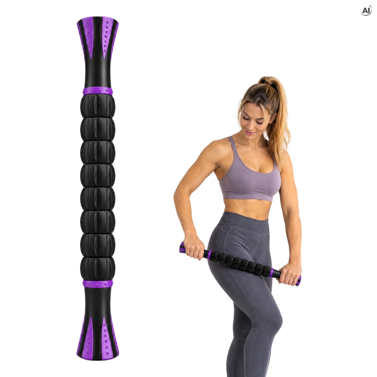 ROLLER FOR BODY MUSCLE ROLLING MASSAGER 44,5 cm REGENERATION