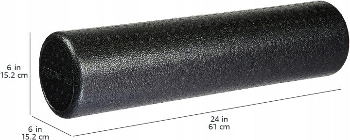 ROLLER FOR MASSAGE REHABILITATION FITNESS EXERCISES PILATES 60CM BLACK Brand Amazon