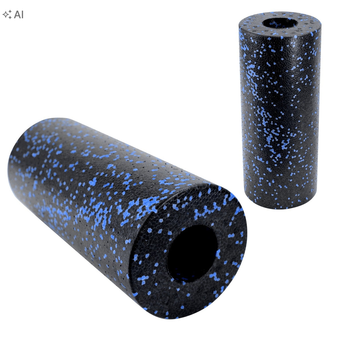ROLLER FOR MUSCLE ROLLING MASSAGE EXERCISES SMOOTH FOAM EPP 33 CM