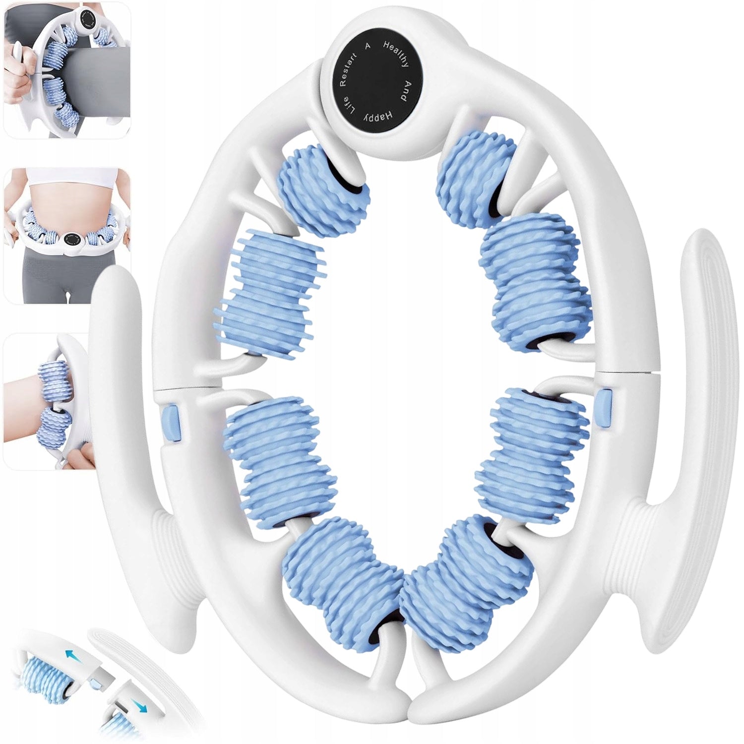 ROLLER LEG MASSAGER 360 WITH LYMPHATIC DRAINAGE ELIMINATES SWELLING AND