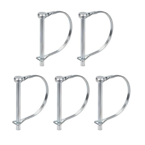 ROLLER LOCKING PIN 6X70MM STEEL FOR AGRICULTURAL TRAILER 5 PCS STEEL Brand no brand