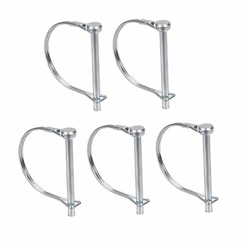 ROLLER LOCKING PIN 6X70MM STEEL FOR AGRICULTURAL TRAILER 5 PCS STEEL