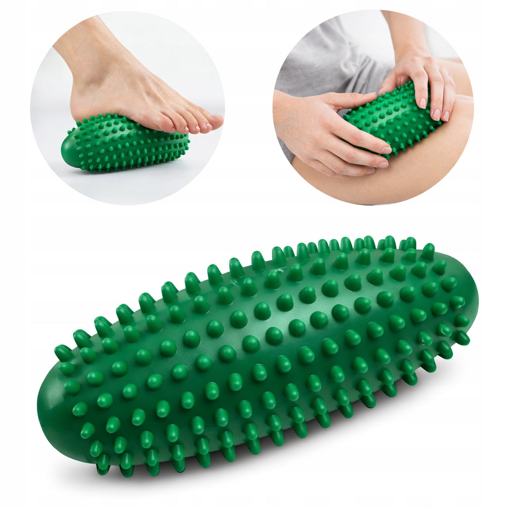 ROLLER MASSAGE BALL HARD WITH SPIKES CUCUMBER SENSORY