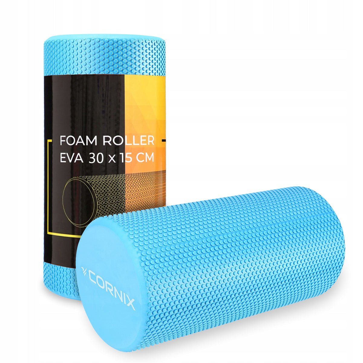 ROLLER MASSAGE ROLLER CORNIX 30 CM WITH PROJECTIONS MEDIUM HARD REGENERATION