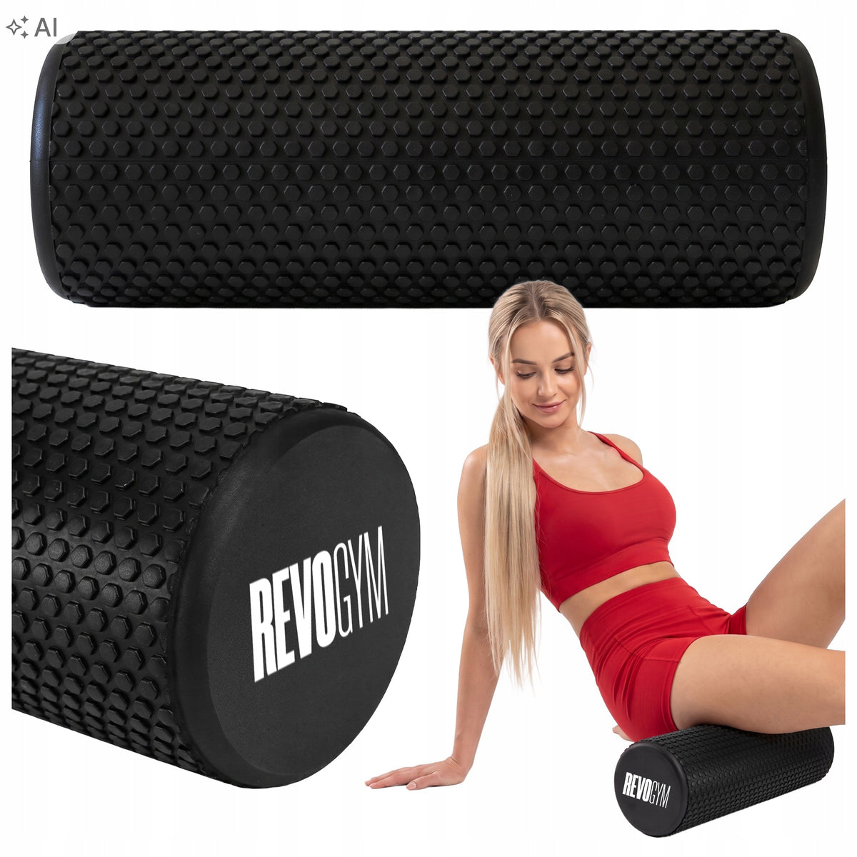 ROLLER MASSAGE ROLLER MASSAGER TABS FULL BODY MASSAGE BACK LEG NECK