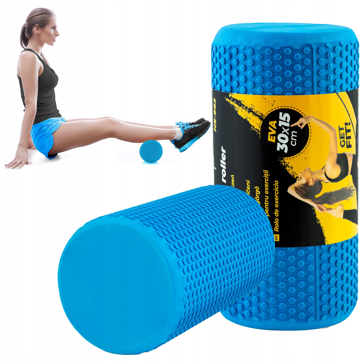 ROLLER ROLER FOR EXERCISE MASSAGE ROLLER CROSSFIT MASSAGER Neo-Sport