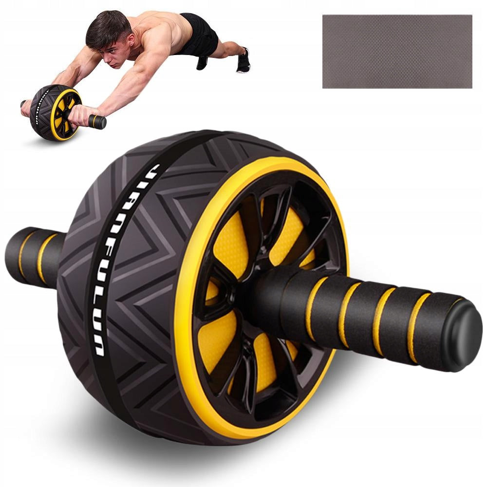 ROLLER WHEEL FOR ABDOMINAL MUSCLE EXERCISES AB WHEEL FITNESS