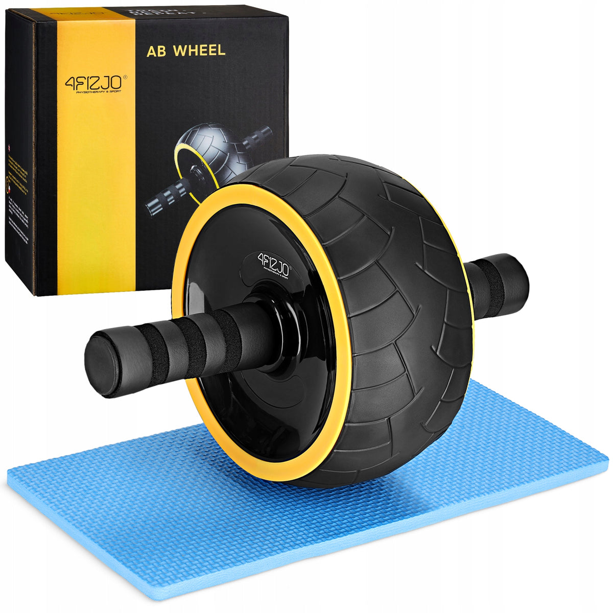 ROLLER WHEEL FOR ABDOMINAL MUSCLE EXERCISES AB WHEEL STABLE CORE TRAINING