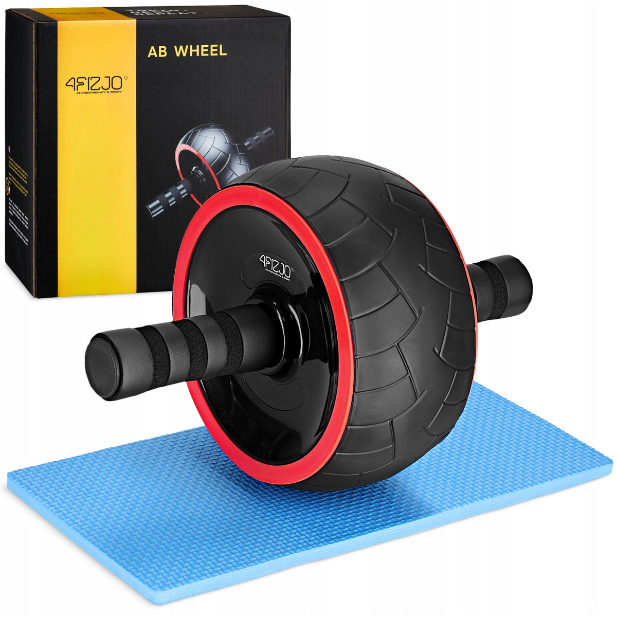 ROLLER WHEEL FOR ABDOMINAL MUSCLE EXERCISES AB WHEEL STABLE CORE TRAINING