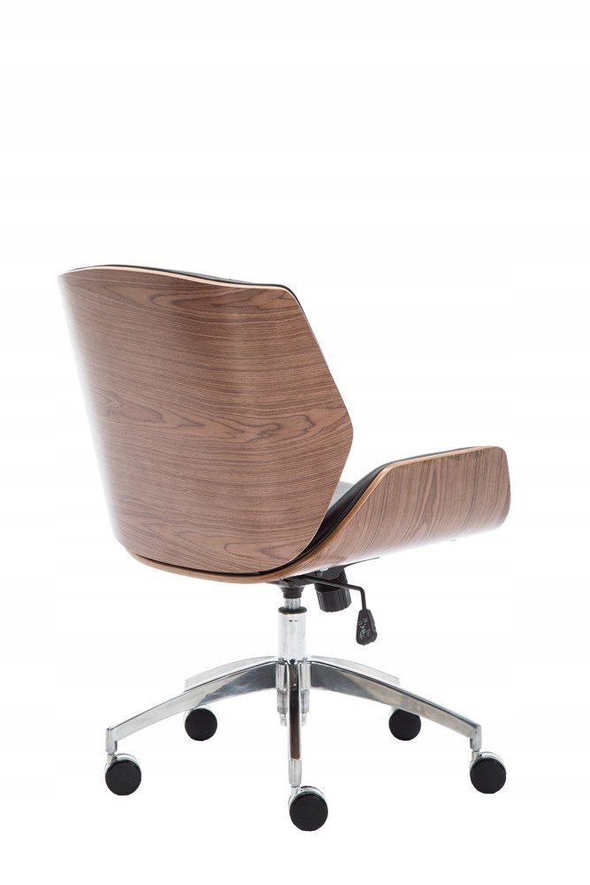 RON SWIVEL CHAIR - WALNUT / BLACK Brand TopEshop