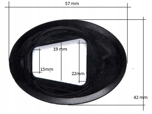 ROOF ANTENNA GASKET 57mm OPEL ASTRA H CORSA C D E VECTRA C ZAFIRA B Manufacturer code ERT-299450LA
