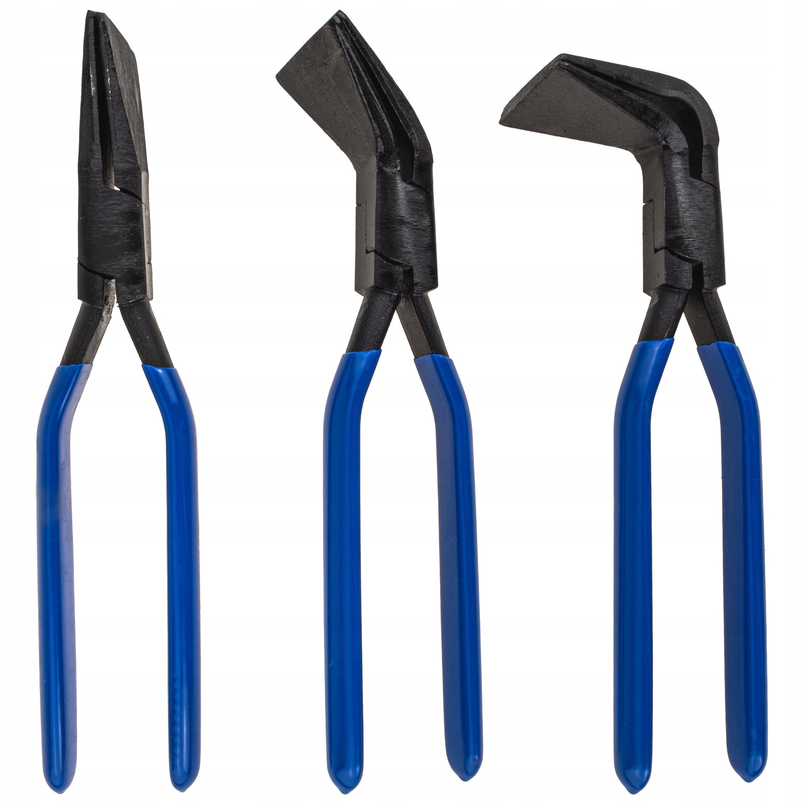 ROOFING SHEET METAL PLIERS FOR BENDING SHEET METAL BENT STRAIGHT 3 PCS.