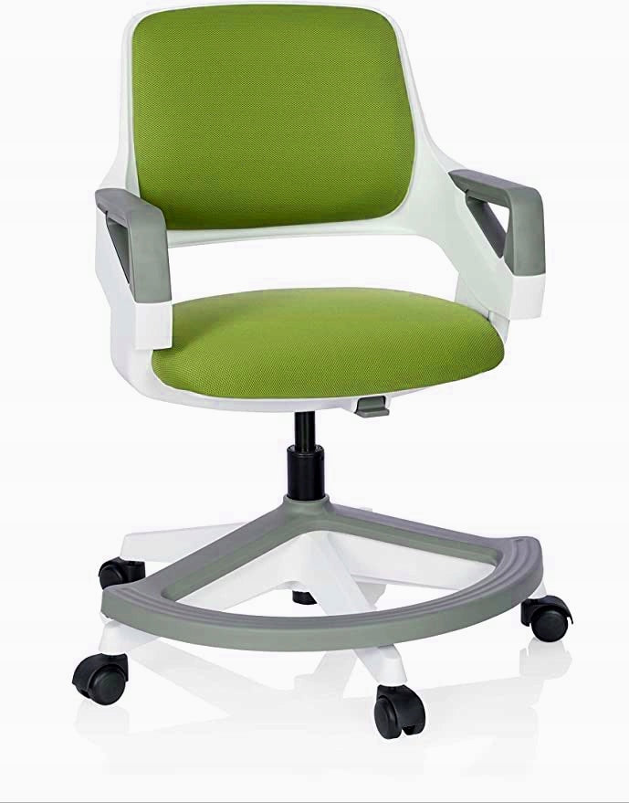 ROOKEE Adjustable Children's Chair Green Swivel Unique - Comfort and Style Brand Unique