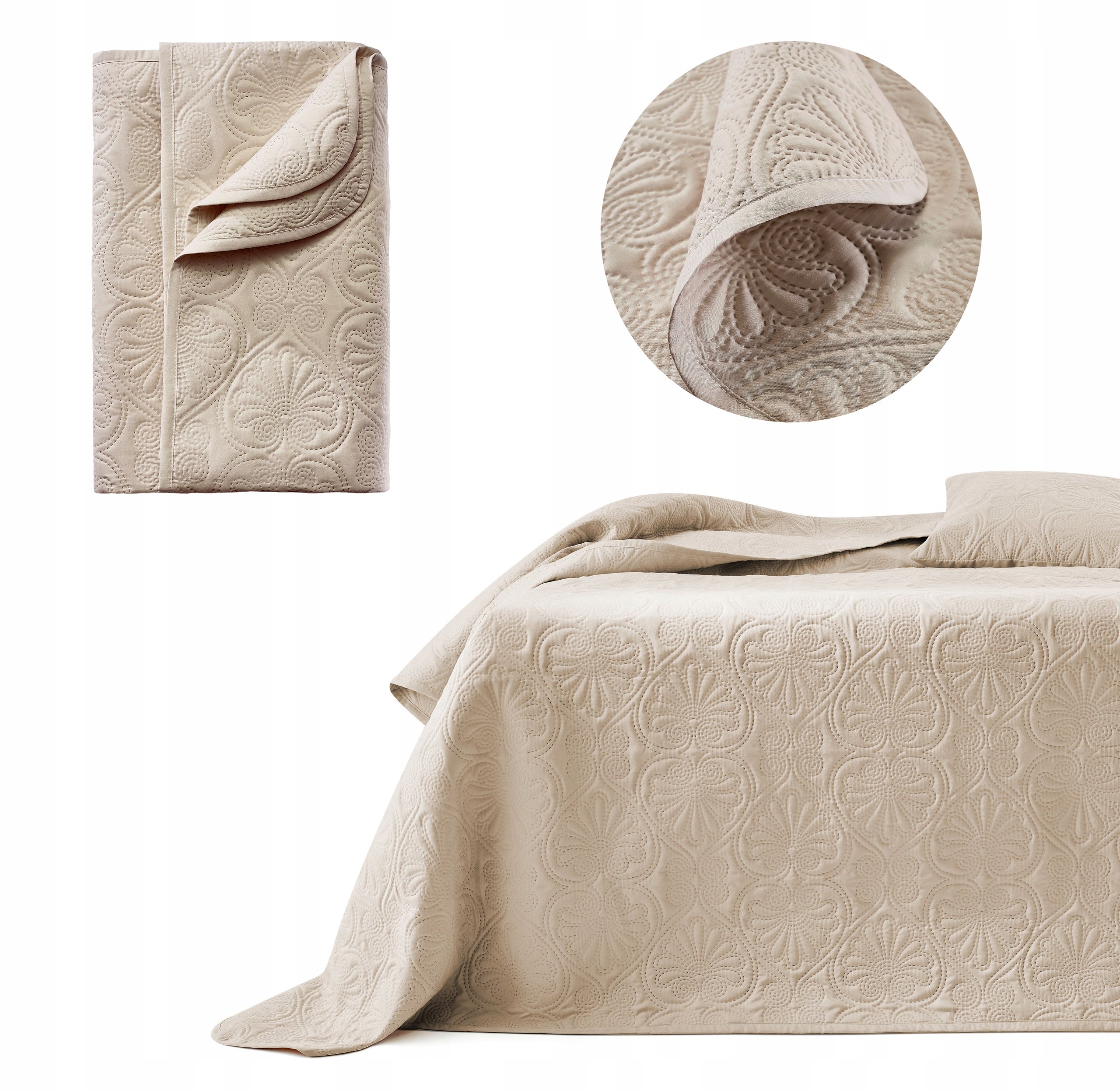 ROOM99 Bedspread 200x220 sofa elegant quilted Leila Colors