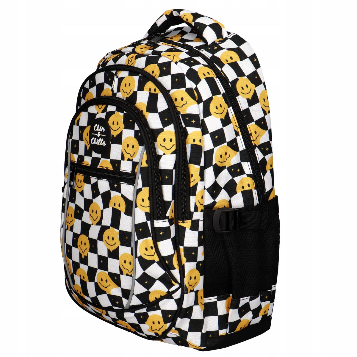 ROOMY SCHOOL BACKPACK IN EMOTES YOUTH BACKPACK CHESSBOARD INCOOD Manufacturer code 0002-0130