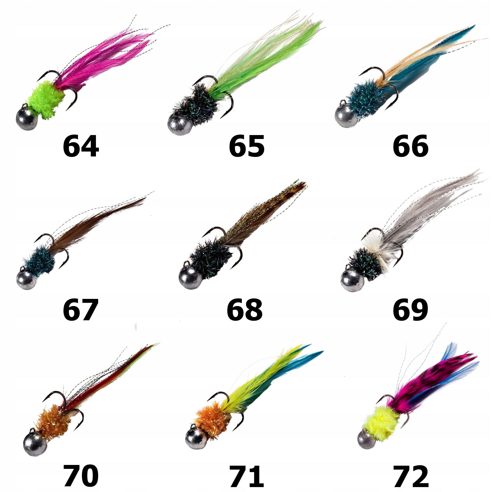 ROOSTER 10g - different colours - 100% HAND MADE - colour selection For perches zanders pikes