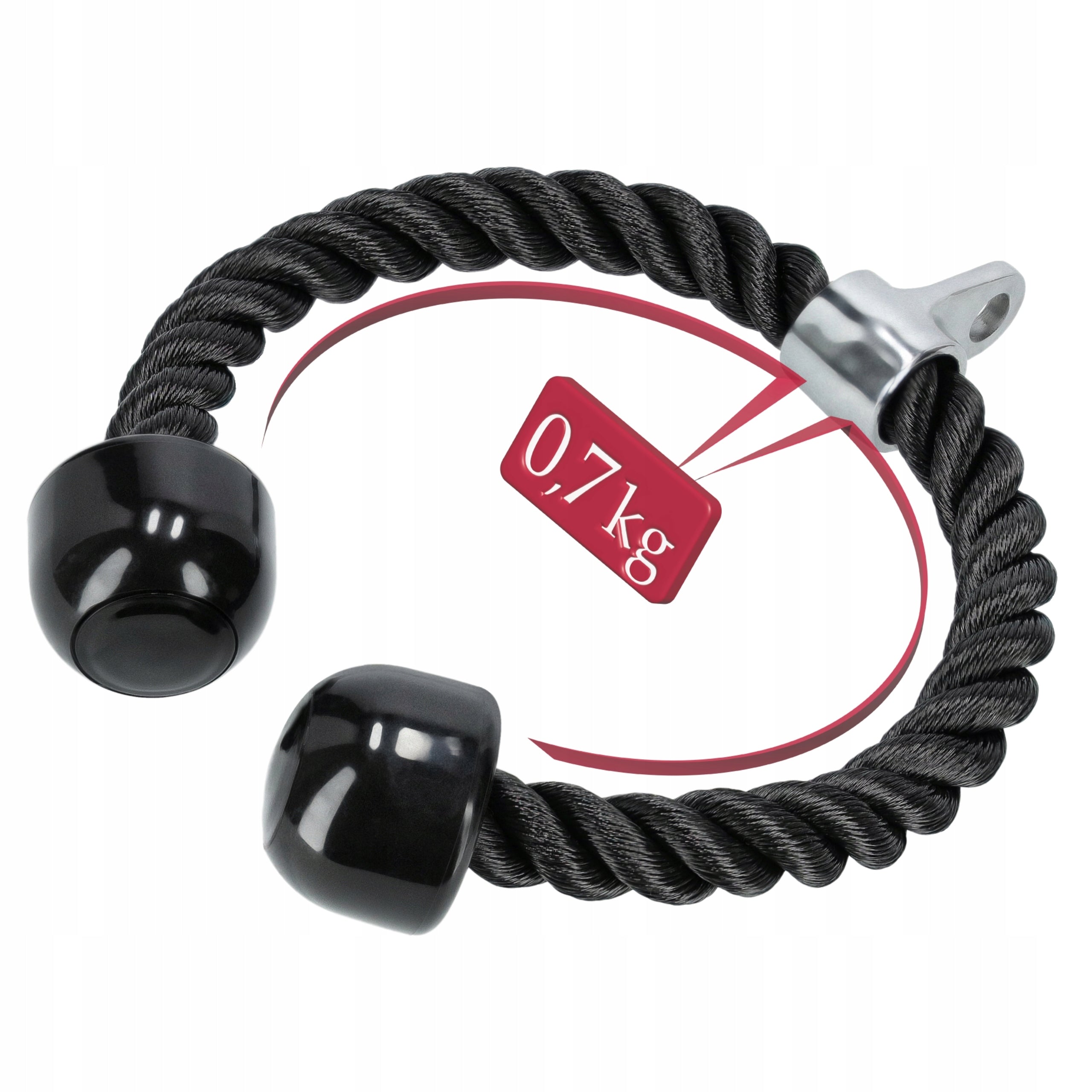 ROPE CORD STRONG HANDLE FOR UPPER LOWER ATLAS LIFT ON TRICEPS POWER Manufacturer code 5904183602707