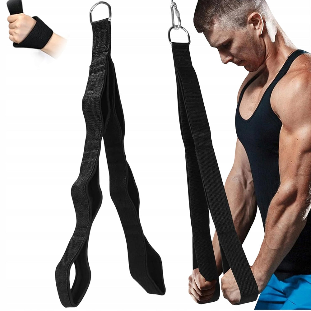 ROPE PULL-OUT TAPE FOR TRICEPS BICEPS EXERCISE TRAINING BELT Packaging status original