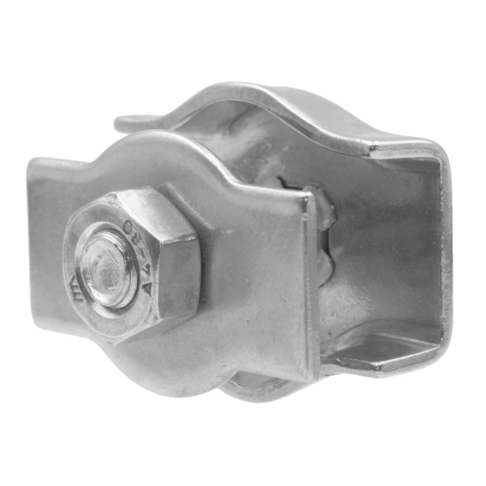 ROPE SIZE --4MM Stainless Steel Saddle Clamp Acid Resistant A4 Packaging status original
