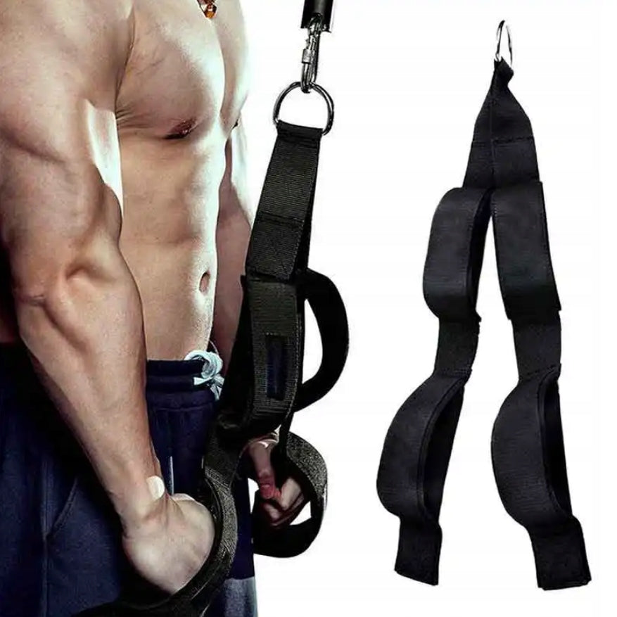 ROPE TO PULL CORD BELT TAPE FOR TRICEPS BICEPS ATLAS TRAINING EXERCISE