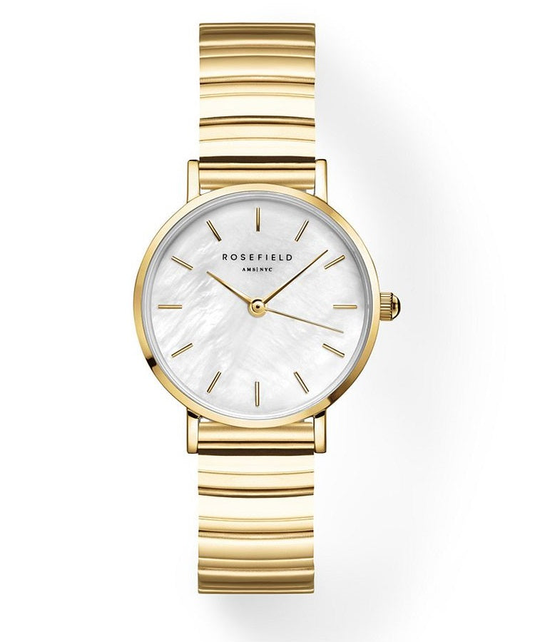 ROSEFIELD Women's Gold Uterus Pearl Steel Bracelet Gift