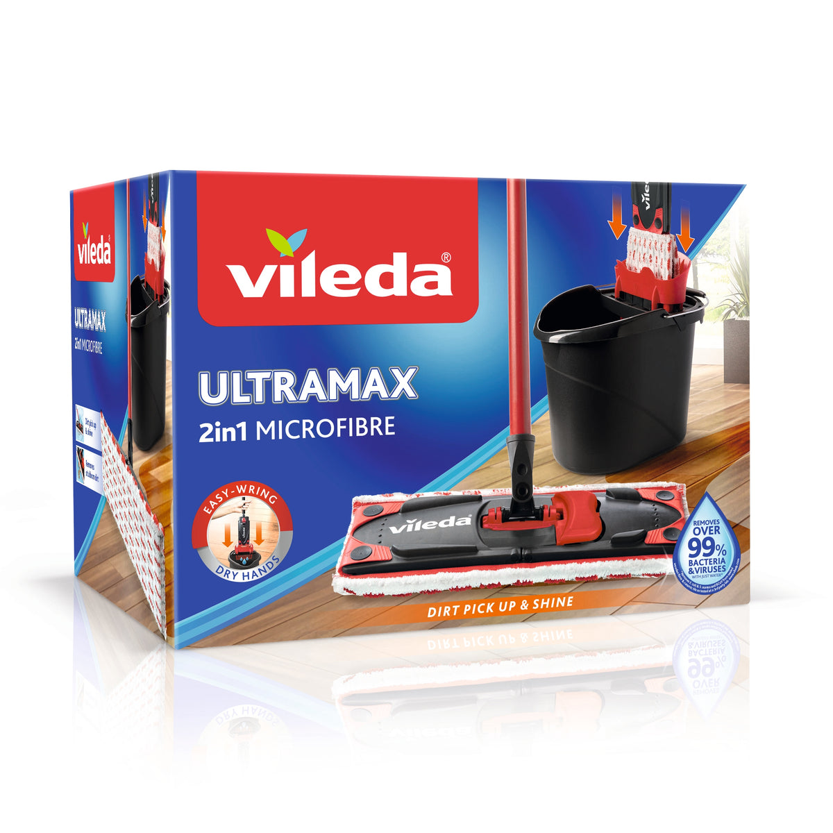 ROTARY FLAT MOP + BUCKET SQUEEZER XL ULTRAMAX BOX CARTRIDGE XXL WITH BUCKET Manufacturer code 5908147052744