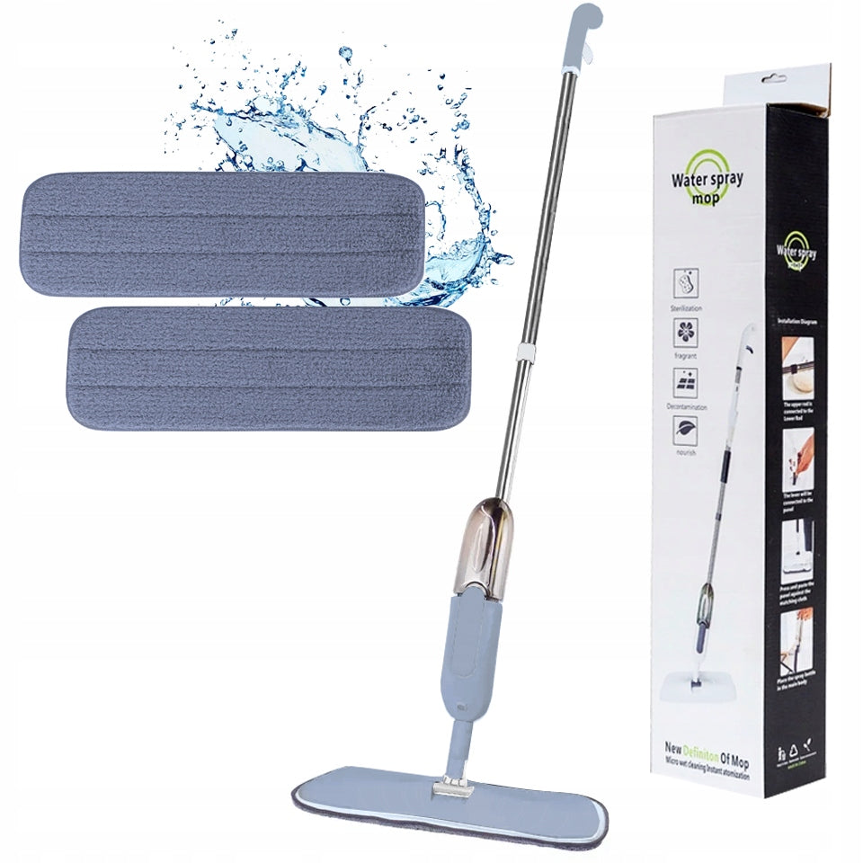 ROTARY FLAT MOP FOR WASHING FLOOR WITH MICROFIBER CAP WASHER Packaging status original