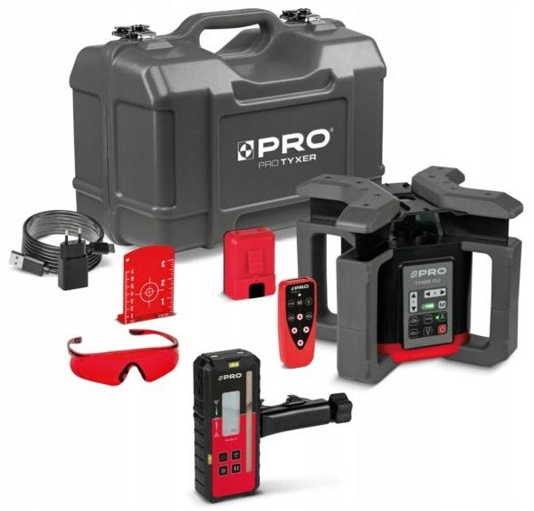 ROTARY LASER LEVEL PRO-L1323 700M IP54 TYXER R2 DIGITAL-MM PRO