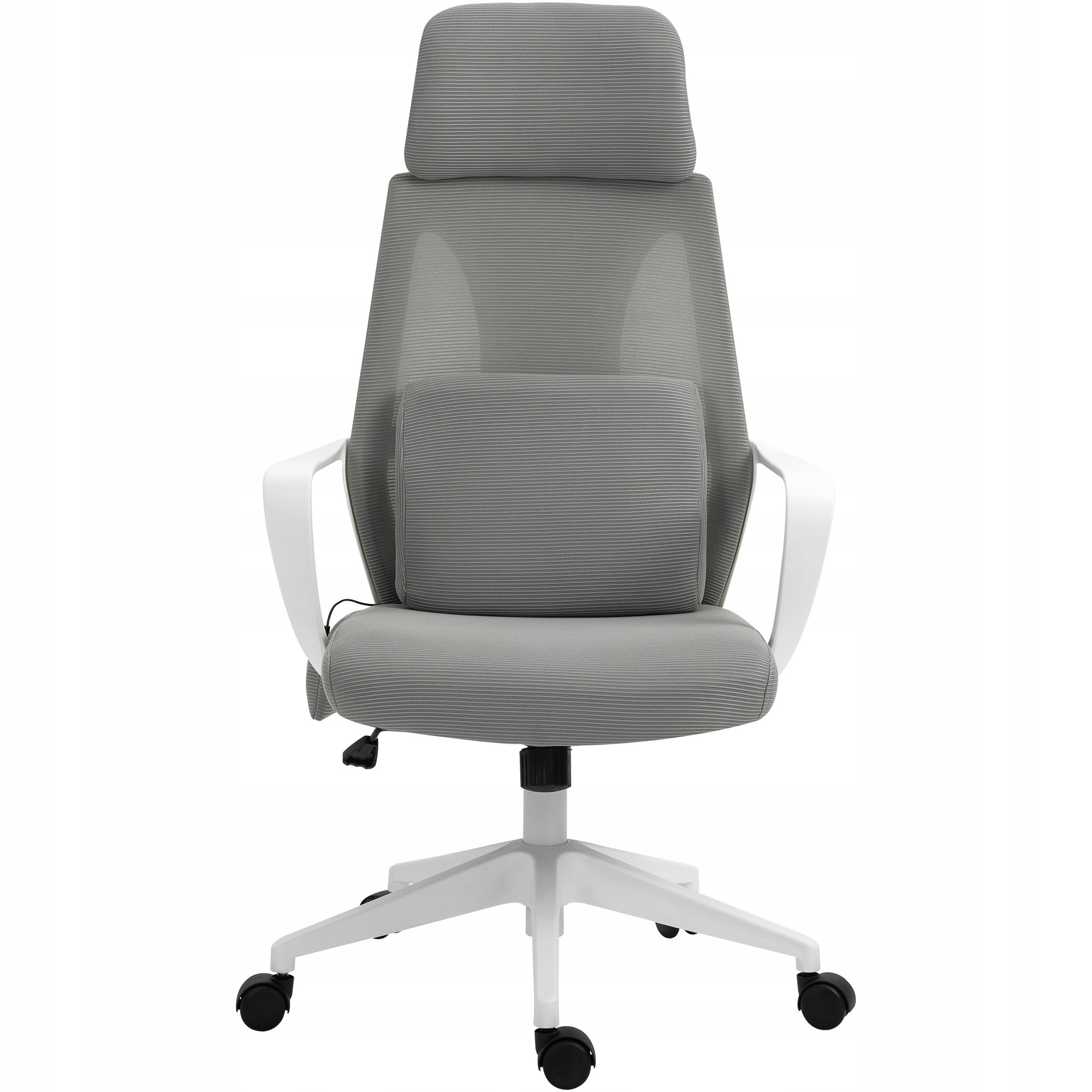 ROTARY MASSAGE CHAIR FOR OFFICE WITH HEIGHT ADJUSTMENT GREY Packaging status original