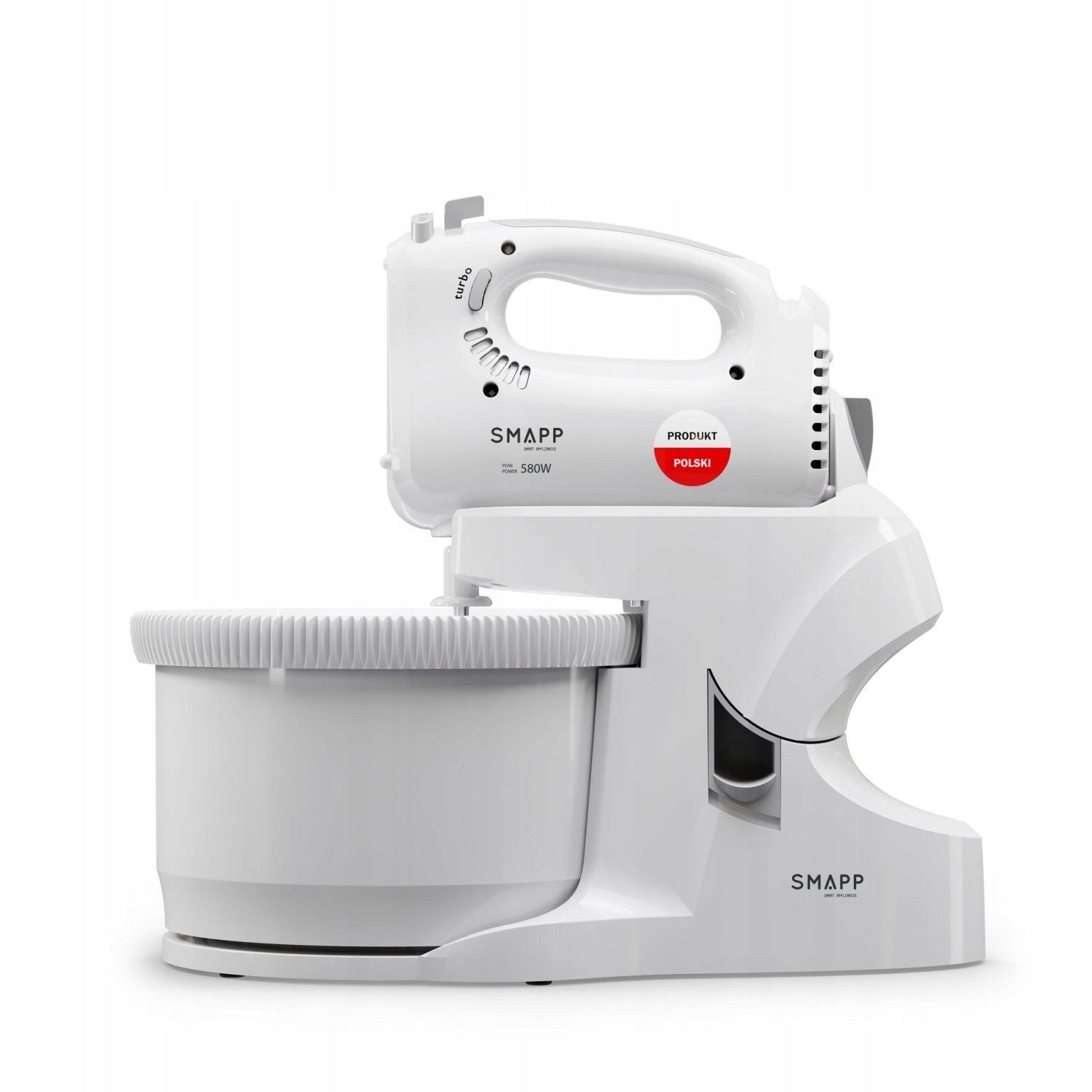 ROTARY MIXER WITH BOWL SMAPP 451.6 WHITE 580W - high power device Brand SMAPP
