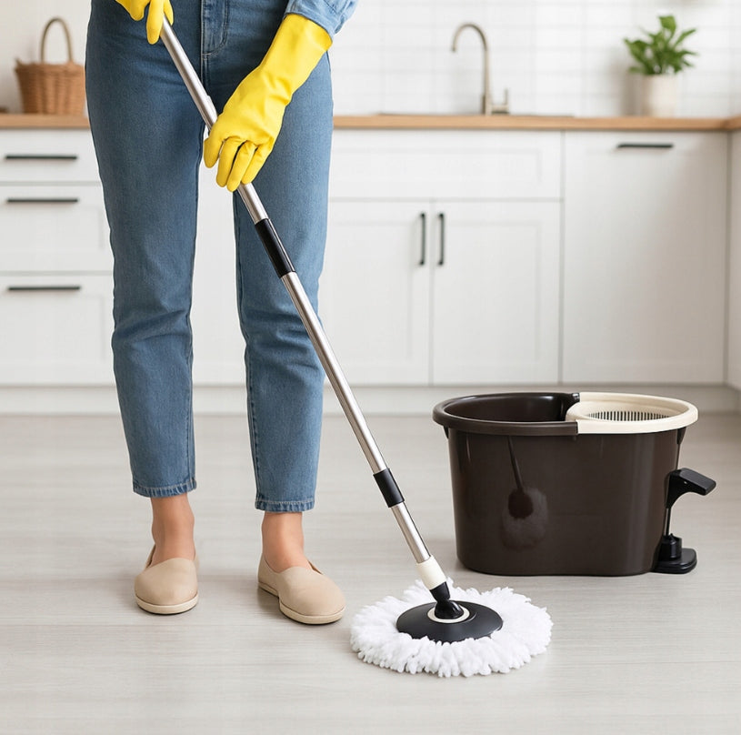 ROTARY MOP 360 FOR WASHING FLOOR INSERT MICROFIBER WITH BUCKET Manufacturer code 5908035822237
