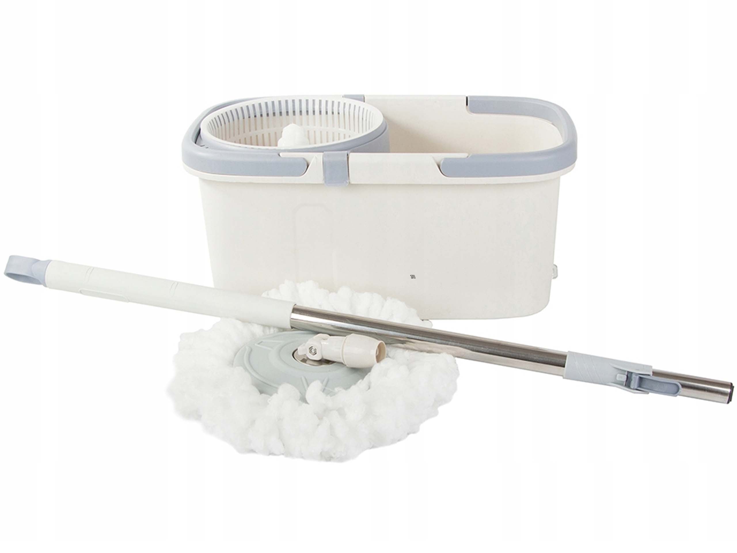ROTARY MOP 360 SPIN TURBO BUCKET SET MICROFIBER OVERLAY
