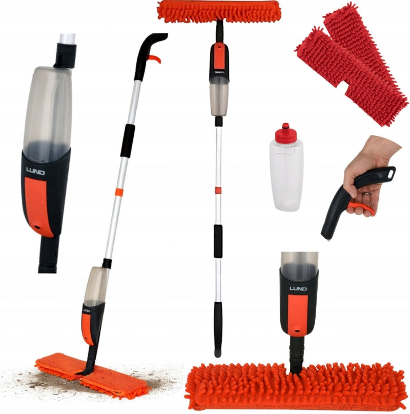 ROTARY MOP DOUBLE SIDED WITH MICROFIBER CAP WASHER
