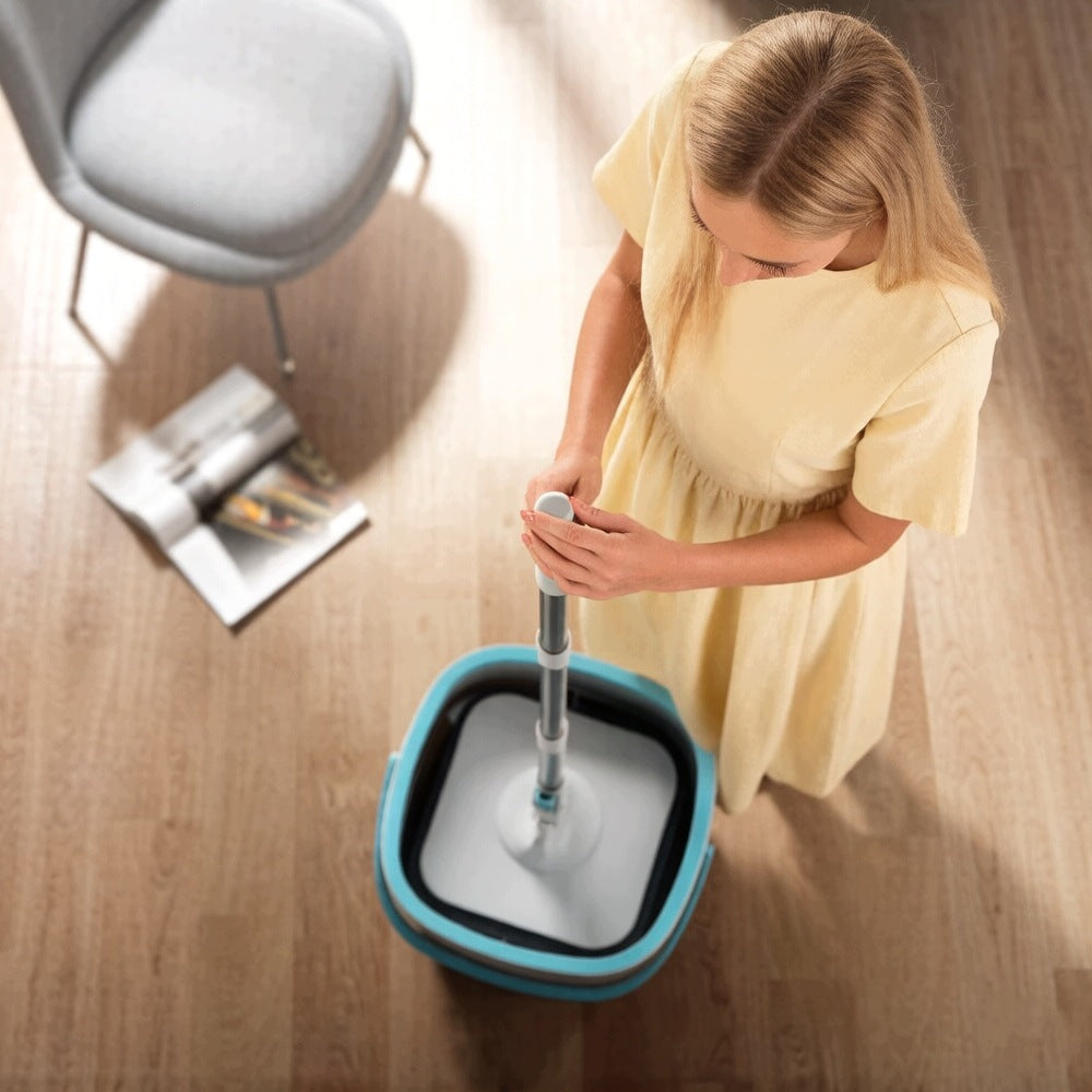 ROTARY MOP SET WITH 4 MICROFIBER INSERTS AND TWO-CHAMBER BUCKET Manufacturer code 6905822505211