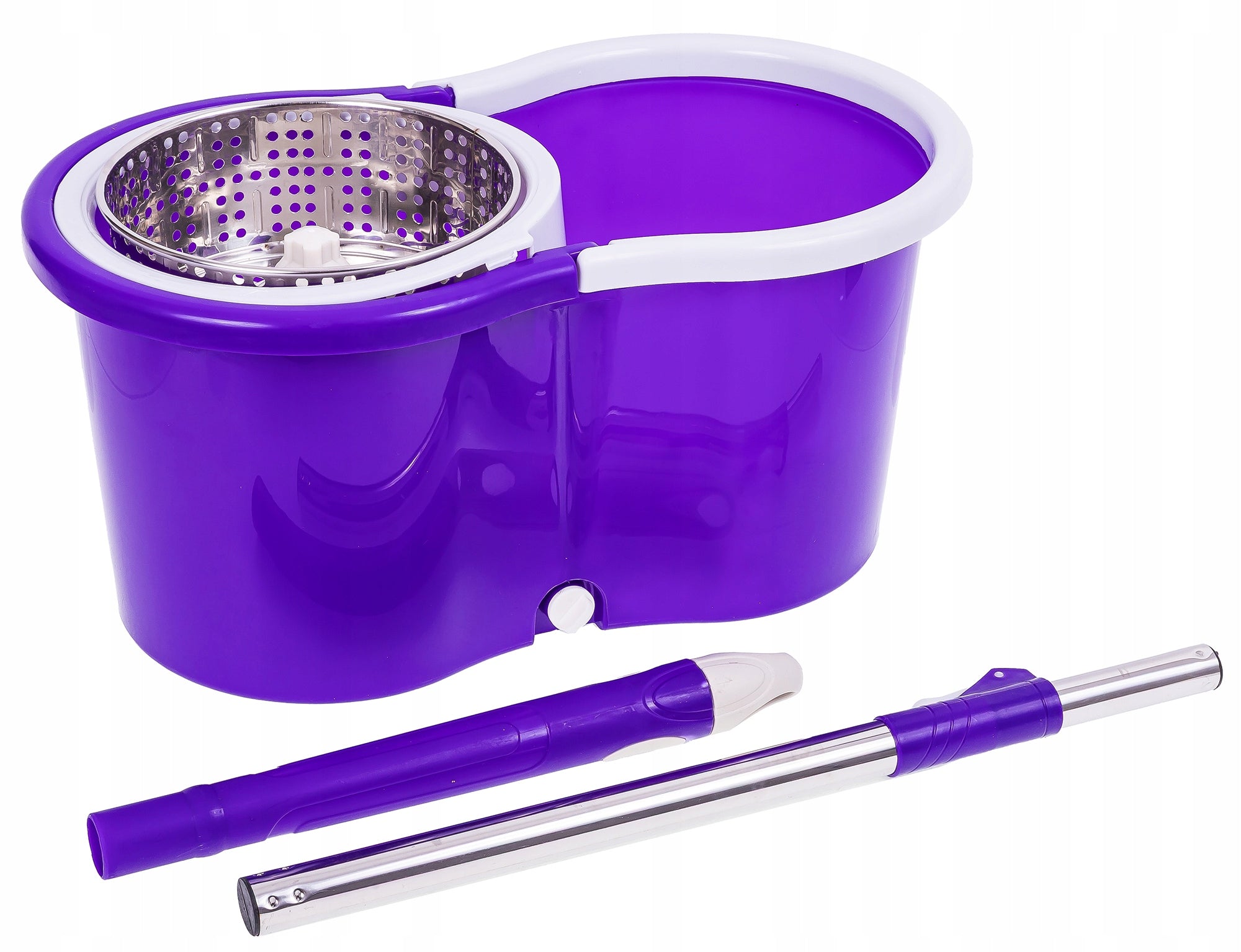 ROTARY MOP SPINNING 360 DRIVE IN HANDLE BUCKET + 2 CARTRIDGES Brand Linbox