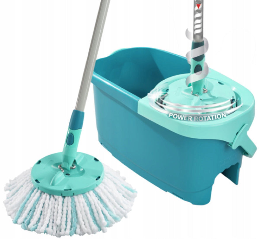 ROTARY MOP WITH BUCKET LEIFHEIT ERGO OVERLAY CLEAN TWIST 34CM Packaging status original