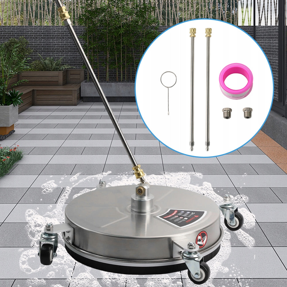 ROTARY PRESSURE WASHER 38CM 4000PSI BRASS STAINLESS STEEL SILVER Manufacturer code GYQXJBMQ