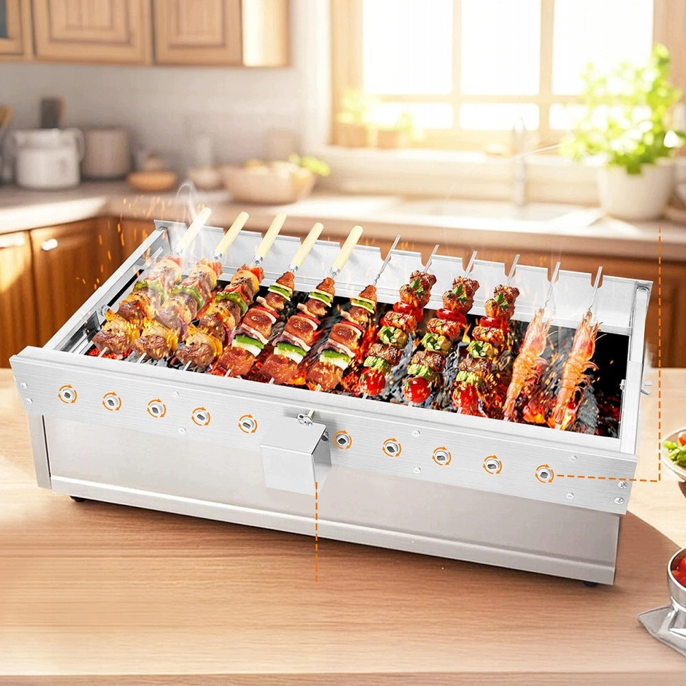 ROTARY SPIT AUTOMATIC ELECTRIC WITH 12 skewers Manufacturer code HJCVYUWT9W