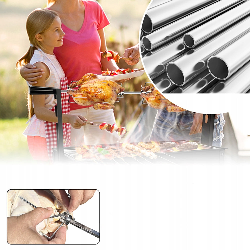 ROTARY SPIT BBQ Gas Grill 117cm, spit with motor, set Manufacturer code 6900245040646